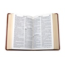 Biblia Reina Valera 1960 Mediana Letra Grande Imitación Piel Café [RVR065CLG WS] 