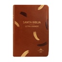 Biblia Reina Valera 1960 Mediana Letra Grande Imitación Piel Café [RVR065CLG WS] 