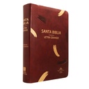 Biblia Reina Valera 1960 Mediana Letra Grande Imitación Piel Vino [RVR065CLG WS] 