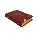 Biblia Reina Valera 1960 Mediana Letra Grande Imitación Piel Vino [RVR065CLG WS] 