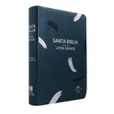 Biblia Reina Valera 1960 Mediana Letra Grande Imitación Piel Turquesa Oscuro [RVR065CLG WS] 
