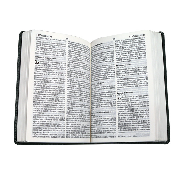Biblia Reina Valera 1960 Mediana Letra Grande Imitación Piel Verde Oscuro [RVR065cLG PE SP] 