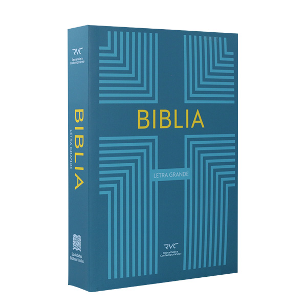 Biblia Reina Valera Contemporánea Chica Letra Grande Coverflex Azul [RVC.41cdLGPJR] 