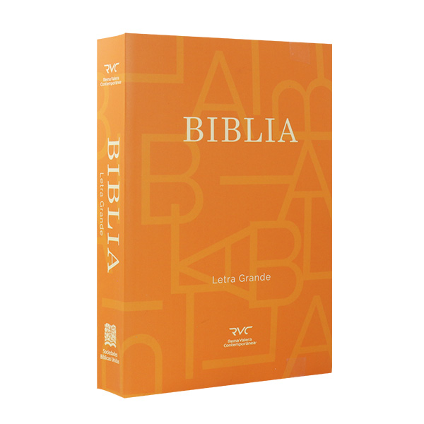 Biblia Reina Valera Contemporánea Chica Letra Grande Coverflex Anaranjado [RVC.41cdLGPJR] 