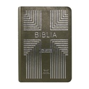 Biblia Reina Valera Contemporánea Chica Letra Grande Imitación Piel Verde-Marrón [RVC.46cdLGPJR] 