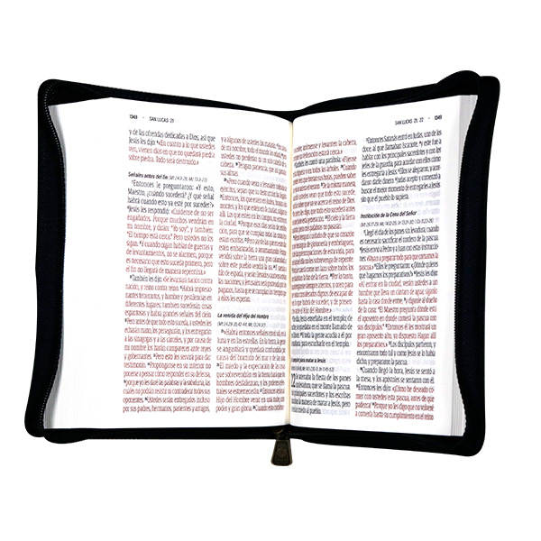 Biblia Reina Valera Contemporánea Chica Letra Grande Imitación Piel Azul [RVC.42cdLGZPJR] 