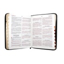 Biblia Reina Valera 1960 Grande Letra Gigante Imitación Piel Negro Acolchada Código QR [RVR085cZTILGiaPJR]