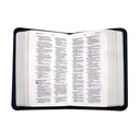 Biblia Reina Valera 1960 Mini-Bolsillo Letra Chica Imitación Piel Azul [RVR016PJR] 