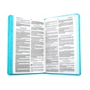 Biblia Reina Valera 1960 Mediana Letra Mediana Imitación Piel Verde Menta [RVR066eLM]