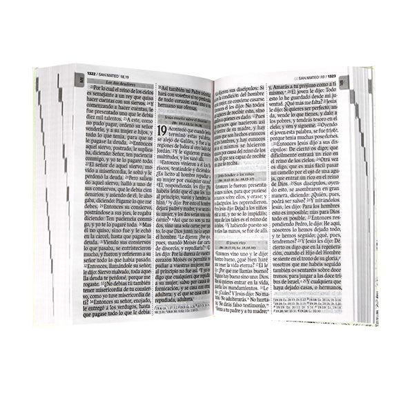 Biblia Reina Valera 1960 Mediana Letra Grande Tapa dura Blanco flores QR [RVR062LGPJR] 