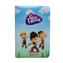 Biblia Infantil Sé Un Héroe Traducción Lenguaje Actual Mediana Letra Grande Vinil Azul [TLA062LGPZaPJR] 