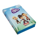 Biblia Infantil Sé Un Héroe Traducción Lenguaje Actual Mediana Letra Grande Vinil Azul [TLA062LGPZaPJR] 