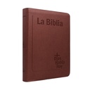 Biblia Dios Habla Hoy Grande Letra Gigante Imitación Piel Café Código QR [DHH085DKZLGi] 