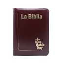 Biblia Dios Habla Hoy Grande Letra Gigante Imitación Piel Café Acolchada Código QR [DHH085DKZLGia] 