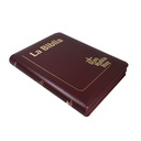 Biblia Dios Habla Hoy Grande Letra Gigante Imitación Piel Café Acolchada Código QR [DHH085DKZLGia] 