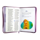 Biblia Infantil Sé Un Héroe Traducción Lenguaje Actual Mediana Letra Grande Vinil Rosa [TLA062LGPZaPJR] 