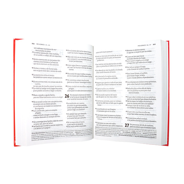 Biblia Dios Habla Hoy Grande Letra Gigante Tapa Dura Roja Código QR [DHH083DKLGi] 
