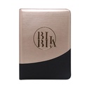 Biblia Reina Valera 1960 Grande Letra Gigante Imitación Piel Beige Negro Código QR [RVR085cZLGiPJR]