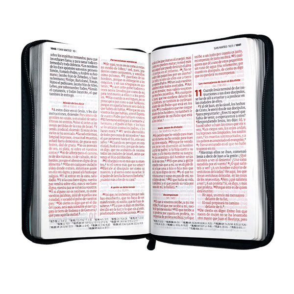 Biblia El Camino La Verdad y La Vida Reina Valera 1960 Mediana Letra Grande Imitación Piel Azul Código QR [RVR066LGZPJR] 