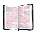 Biblia El Camino La Verdad y La Vida Reina Valera 1960 Mediana Letra Grande Imitación Piel Azul Código QR [RVR066LGZPJR] 