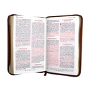 Biblia El Camino La Verdad y La Vida Reina Valera 1960 Mediana Letra Grande Imitación Piel Café Código QR [RVR066LGZPJR] 