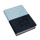 Biblia Traducción Lenguaje Actual Mediana Letra Grande Imitación piel Azul oscuro azul claro [TLA066LGPJR] 