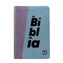 Biblia Traducción Lenguaje Actual Mediana Letra Grande Imitación Morado Lila [TLA066LGPJR] 