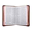 Biblia Reina Valera 1960 Mediana Letra Grande Imitación Piel Café Código QR [RVR066LGZPJR] 