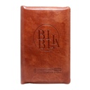 Biblia Reina Valera 1960 Mediana Letra Grande Imitación Piel Café Código QR [RVR066LGZPJR] 