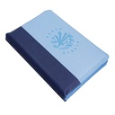 Biblia Reina Valera 1960 Mediana Letra Grande Imitación Piel Azul/Azul Marino Código QR [RVR066LGZPJR] 