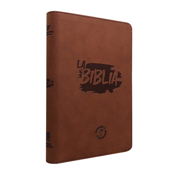 Biblia El Camino La Verdad y La Vida Traducción Lenguaje Actual Mediana Letra Grande Imitación Piel Beige [TLA066ZLGPJR] 