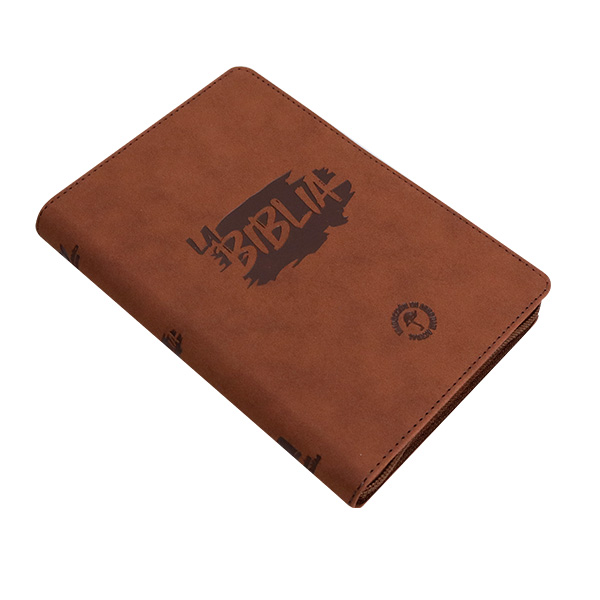 Biblia El Camino La Verdad y La Vida Traducción Lenguaje Actual Mediana Letra Grande Imitación Piel Beige [TLA066ZLGPJR] 