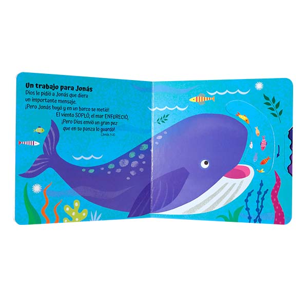 Libro Infantil Leo y Me Divierto Con La Biblia Edad 0 a 3 Tapa Dura [TLA453P] 