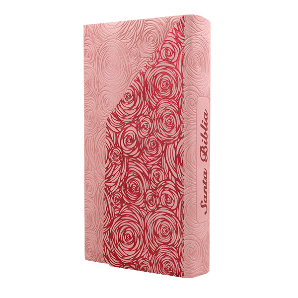 Biblia Reina Valera 1960 Agenda Letra Chica Imitación Piel Rosa [RVR036cTI]