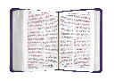 Biblia Reina Valera 1960 Chica Letra Mediana Letra Grande Imitación Piel Púrpura [RVR045cLGPJRMDM]