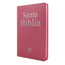 Biblia Reina Valera 1960 Mediana Letra Mediana Imitación Piel Rosa Ultrafina [RVR065e]