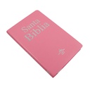 Biblia Reina Valera 1960 Mediana Letra Mediana Imitación Piel Rosa Ultrafina [RVR065e]