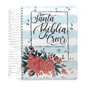 Biblia Crear Reina Valera 1960 Grande Letra Grande Tapa Dura Flores [RVR083cLGPJR]