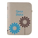 Biblia Reina Valera 1960 Mini-Bolsillo Letra Chica Imitación Piel Beige Cierre [RVR016ZPJR]