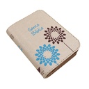 Biblia Reina Valera 1960 Mini-Bolsillo Letra Chica Imitación Piel Beige Cierre [RVR016ZPJR]