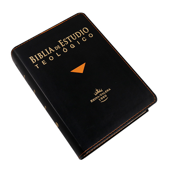Biblia de Estudio Teológico Reina Valera 1960 Mediana Letra Mediana Imitación piel Negro [RVR066cEETI-BET]