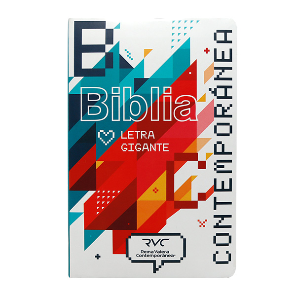 Biblia Reina Valera Contemporánea Mediana Letra Gigante Tapa Semiflexible Colores [RVC.61cLGiPJR]
