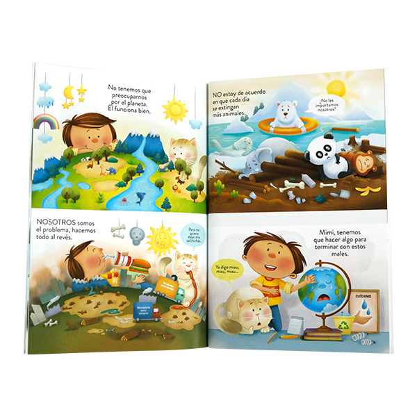 Libro Infantil El Planeta, Mimi y yo Traducción al Lenguaje Actual [TLA460P]