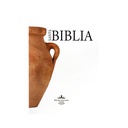 Biblia Reina Valera 1960 Mediana Letra Grande Rústica Blanca Cántaro [RVR060cLM]