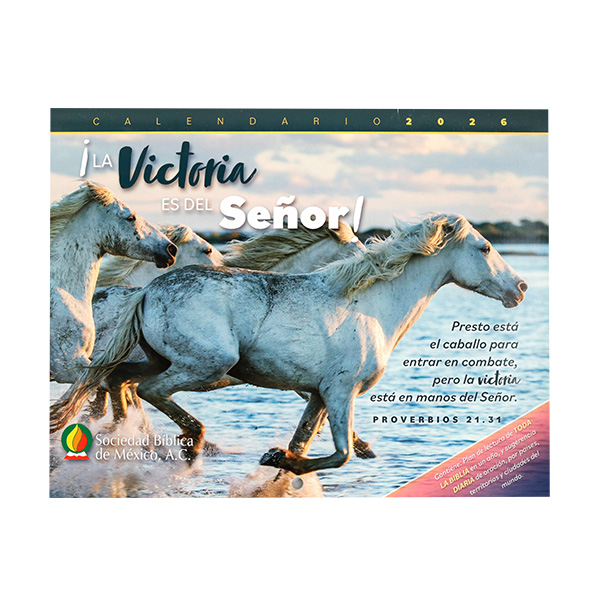 Calendario Paisajes 2026 La Victoria es del Señor