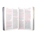 Biblia Reina Valera 1960 Mediana Letra Grande MAYUSCULA Tapa dura Cruz con flores [RVR.063cLGPJR-MAY] 