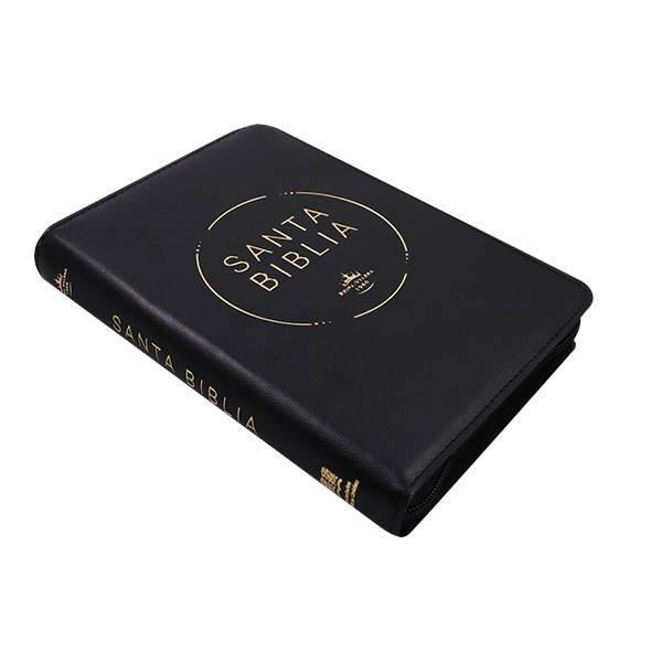 Biblia Reina Valera 1960 Mediana Letra Grande Vinil Negro con cierre [RVR.062cLGPJRZ] 