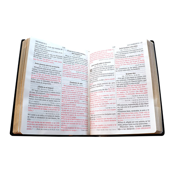 Biblia Reina Valera 1960 Grande Letra Gigante Imitación Piel Negro Lujo [RVR086CLGIPJR]