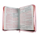 Biblia Reina Valera 1960 Mediana Letra Super Gigante Imitación Piel Rosa/Marrón Quinceañera [RVR046cLGPJRZTI] 