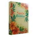 Biblia Misionera Reina Valera 1960 Mediana Letra Mediana Tapa Rústica Flores Tropical [RVR.60uecFBPJr] 
